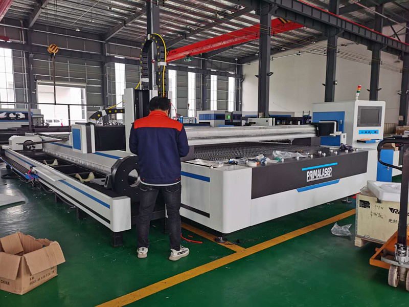 13045 12000W-60000W Heavy-Duty Laser Cutting System Industrial Ground Rail for Thick Steel &amp; Metal Plates