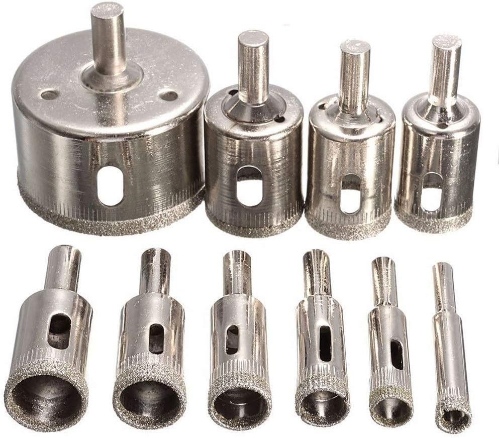 Diamond Carbide-Tipped Cutting Tools for Tile and Pipe with Built-In Arbor