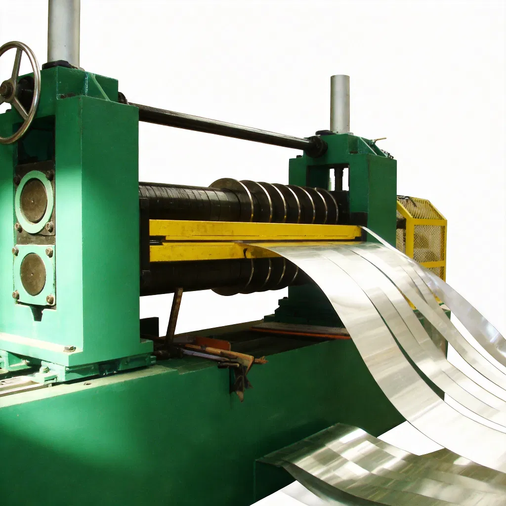 High-Speed Automated Steel Coil Slitting and Cutting System