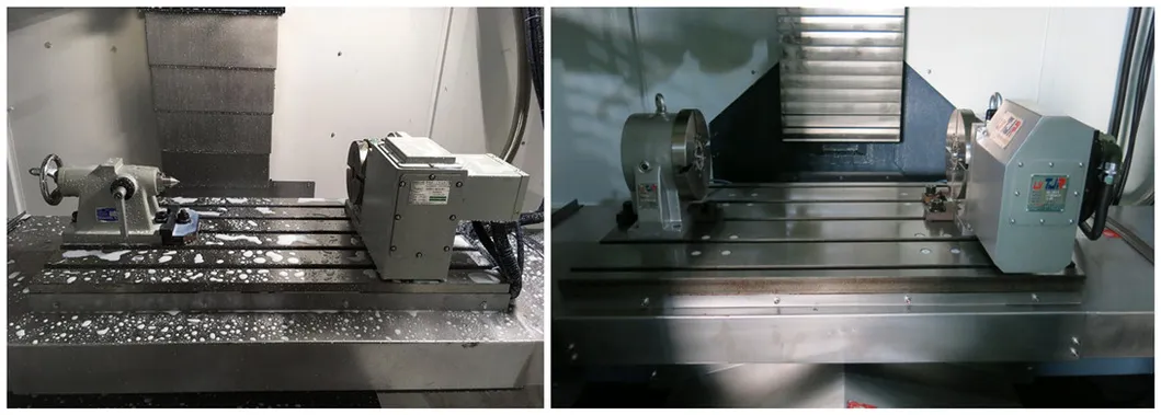 Optional 4th Axis Rotary Table design