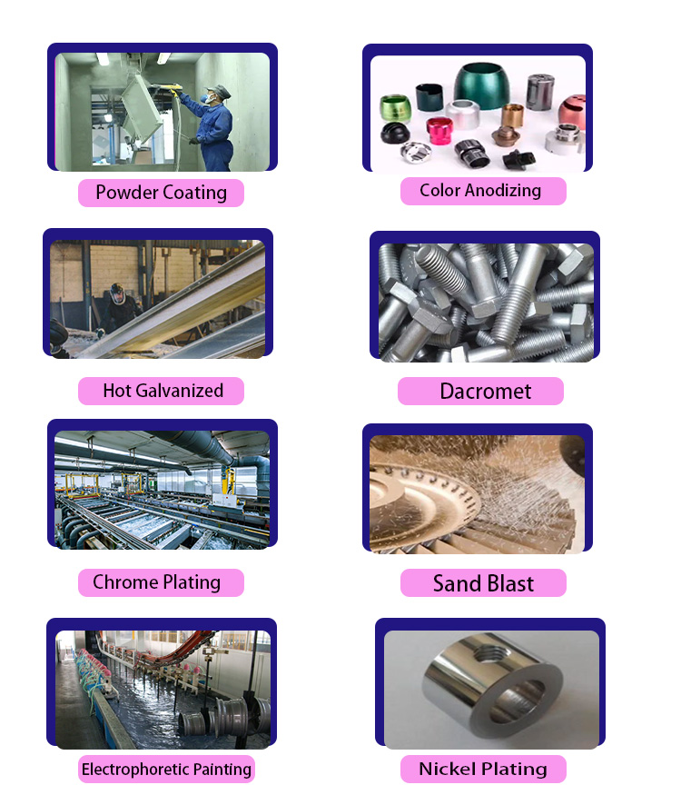Surface Treatment Samples