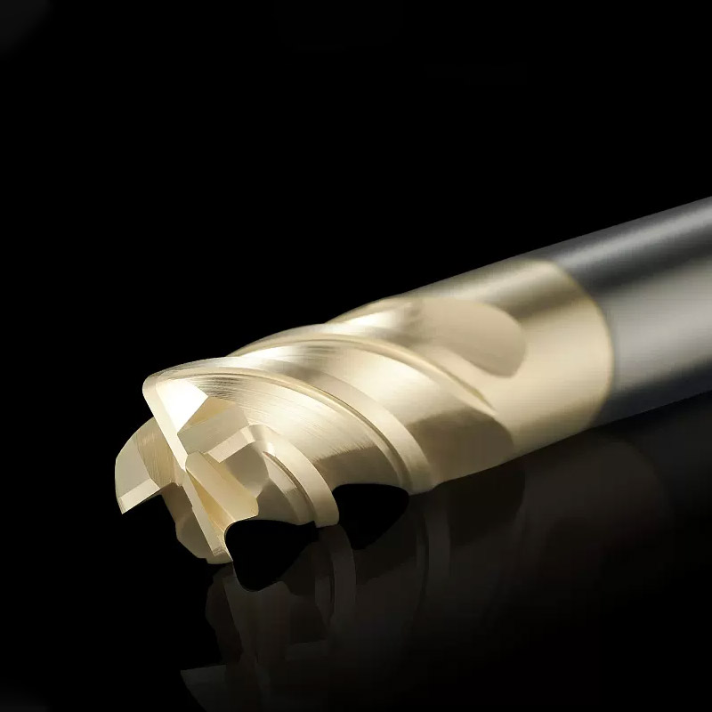 55 Degree Titanium Alloy and Tungsten Steel Milling Cutter with High Temperature Resistant Coating Custom OEM Support