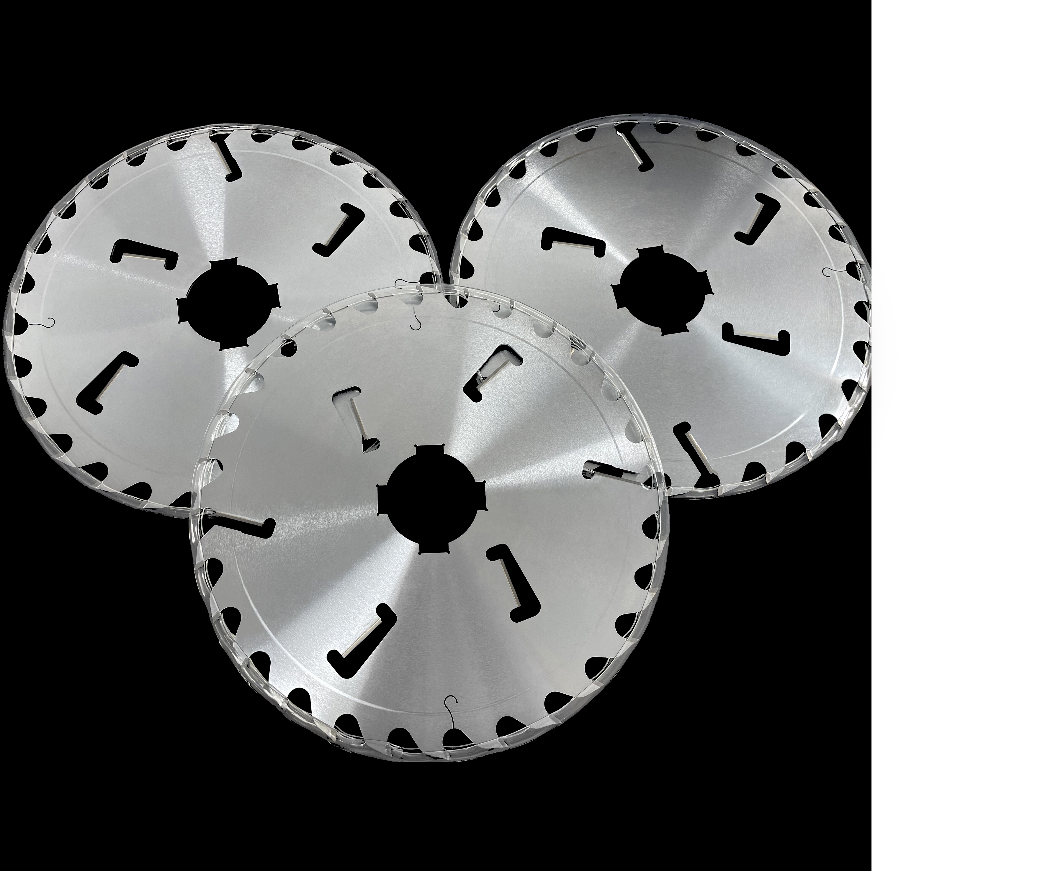 Long-Life Industrial DM 250 36T Multi-Blade Saw High-Temperature Quenching High Frequency Welded for Wood-based Material Cutting