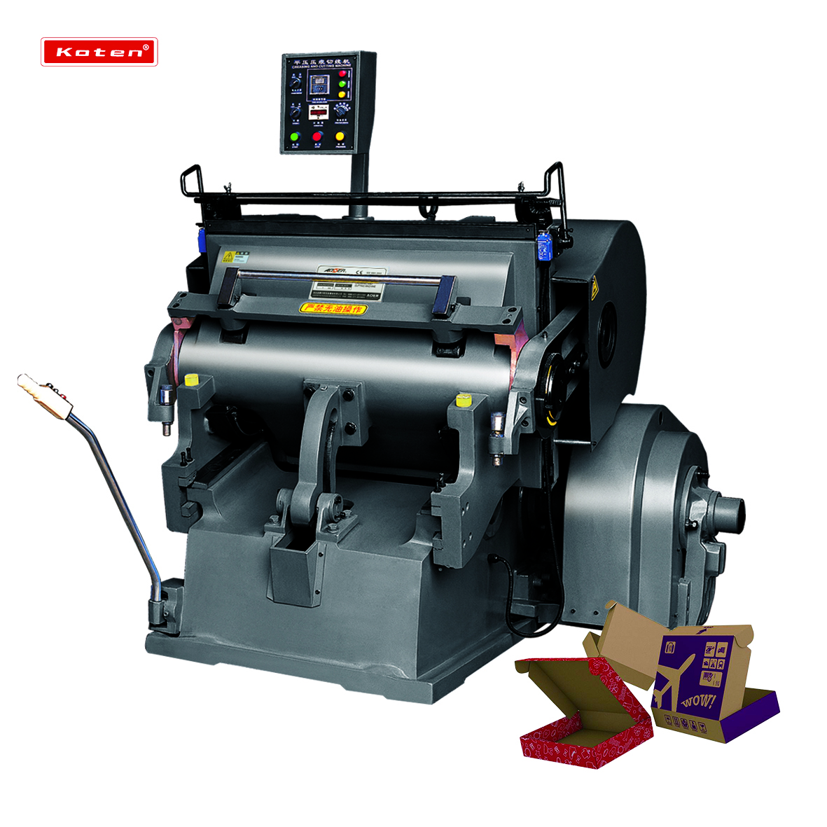 Ml750/930 Good Quality Plastic Pvc Pet Die Cutting Machine Manual Die Cutter