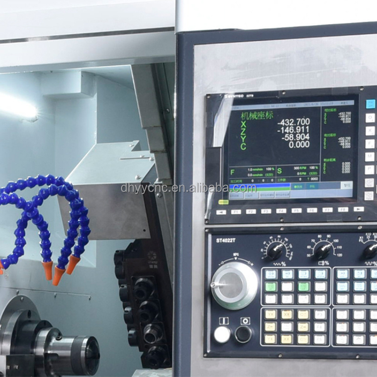 Slant Bed CNC Lathe Tck56y Fanuc GSK System with Tailstock Y Axis