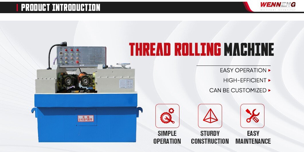 Hydraulic Thread Rolling Machine Banner