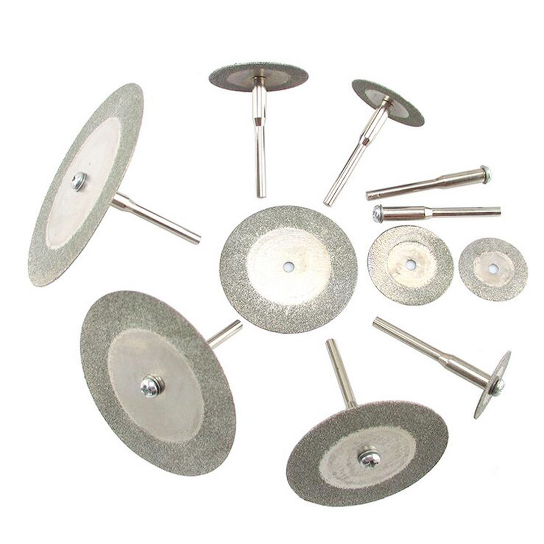 Diamond Coated Cutting Wheel Rotary Blade Cut-Off Disc Mini Diamond Stone Cutting Disc