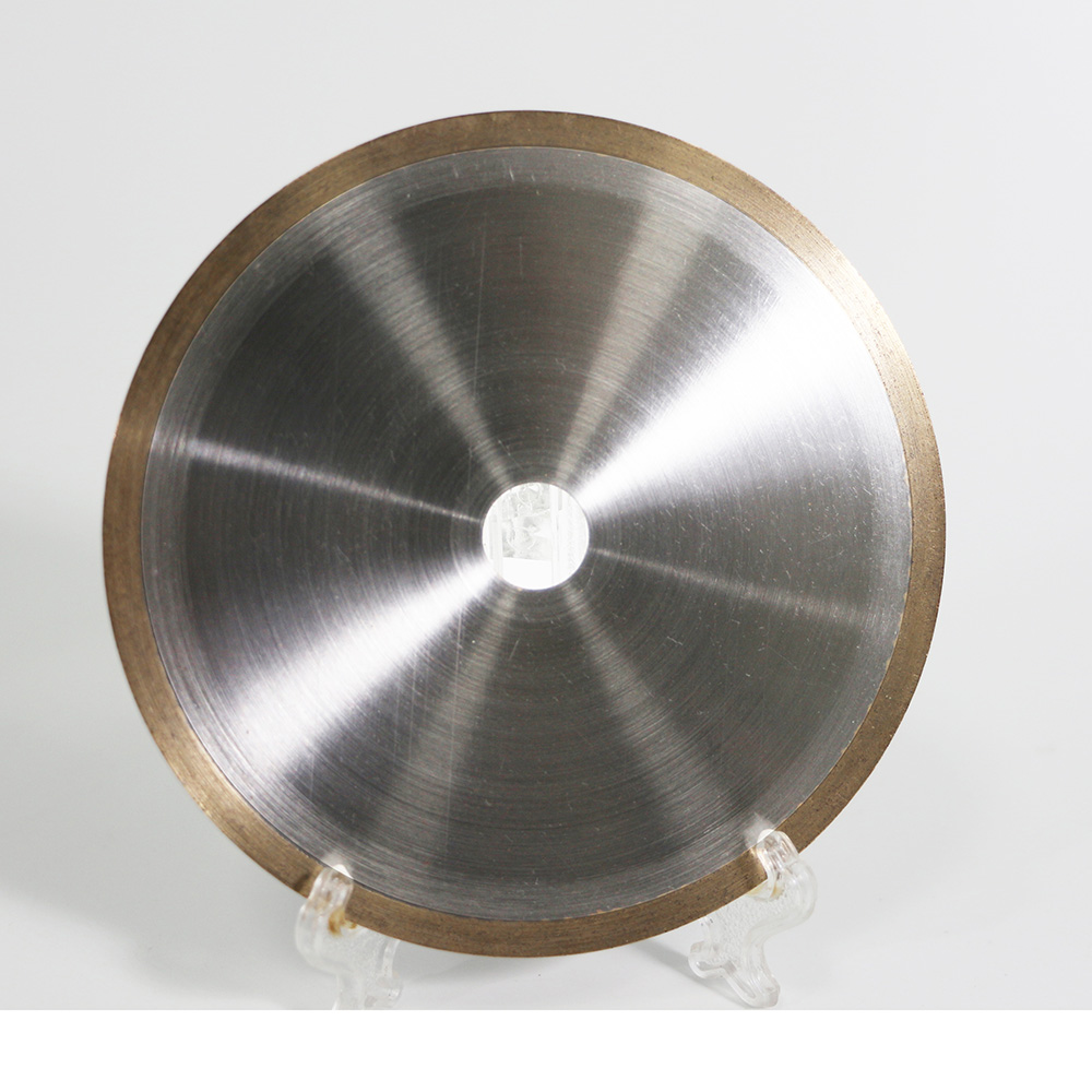 Factory Price Industrial Grade Ti-coated Diamond Cutting Disc Blade 6in Diameter for Tile Marble Granite Stone Dekton