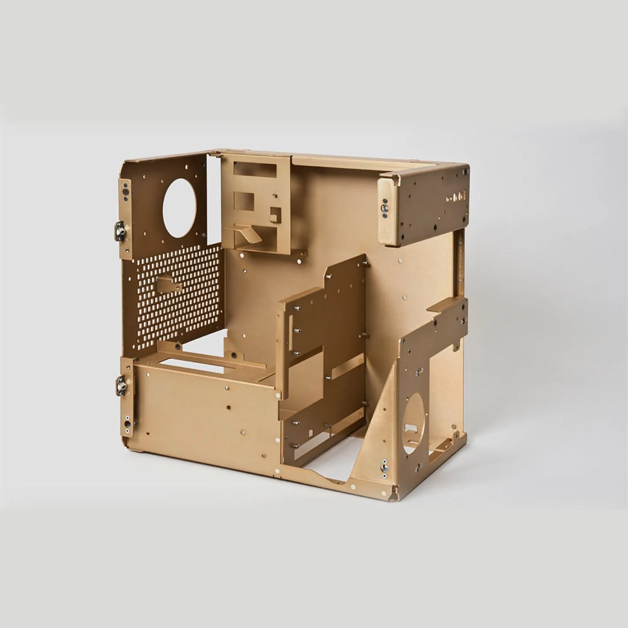 Custom OEM Laser Cutting Steel Box Enclosure Computer Accessories