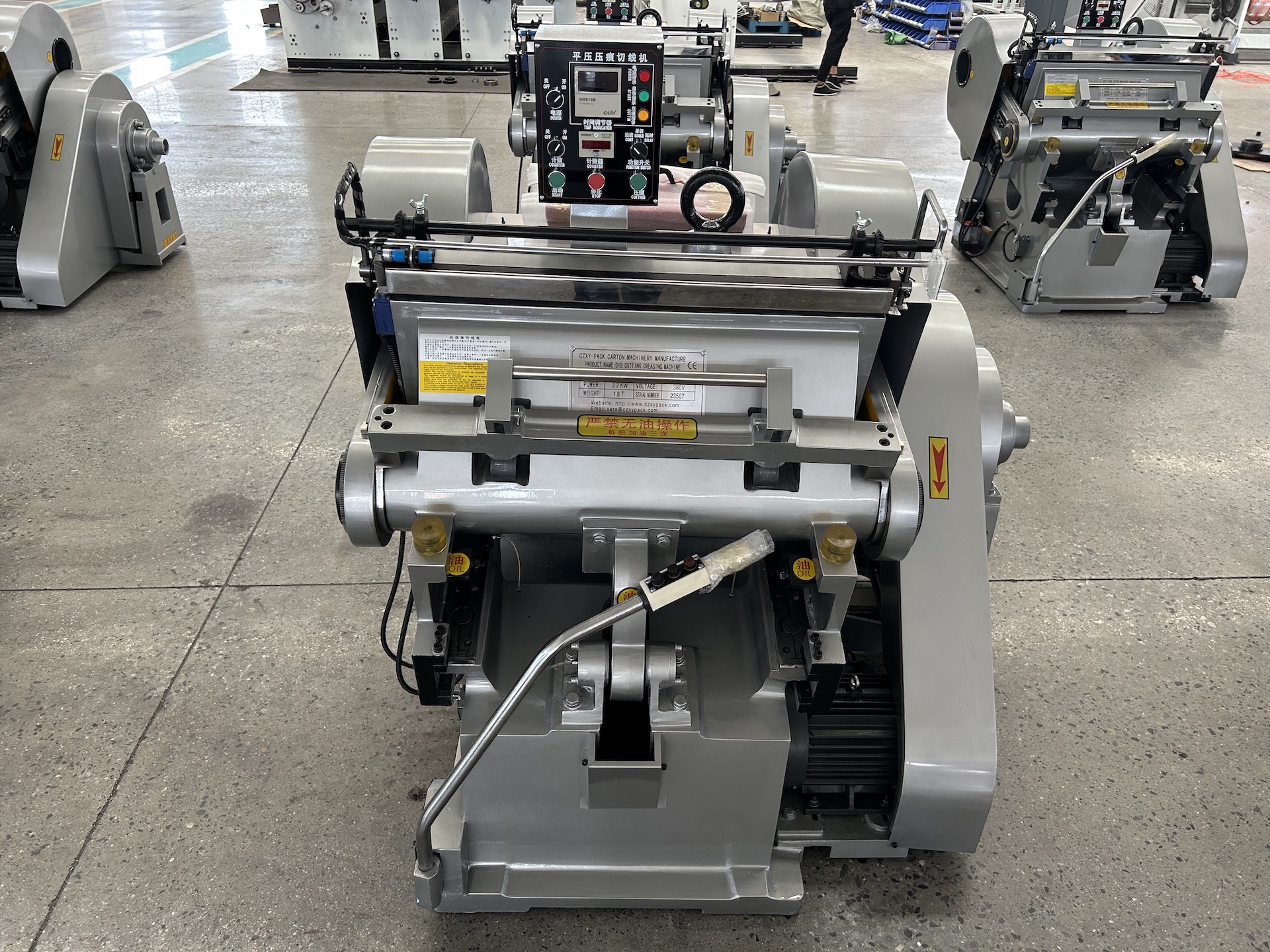 New Manually Die Cutting and Punching Machine for Carton Box 5KW 18-25 PCS/Min