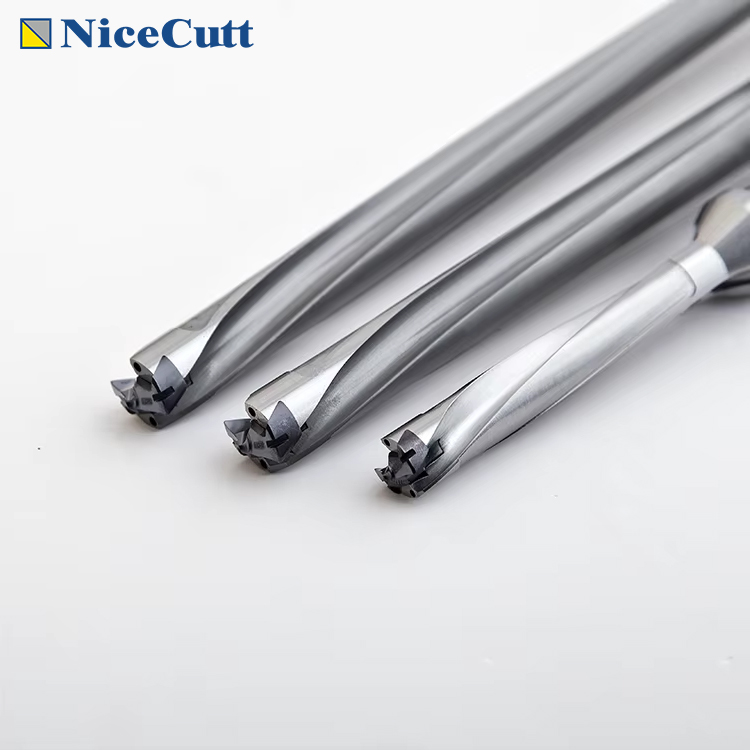 MSQD Hole Drilling Tools Deep Shovel Crown Drills With Replaceable Blade Head OEM Customizable Turning Tool