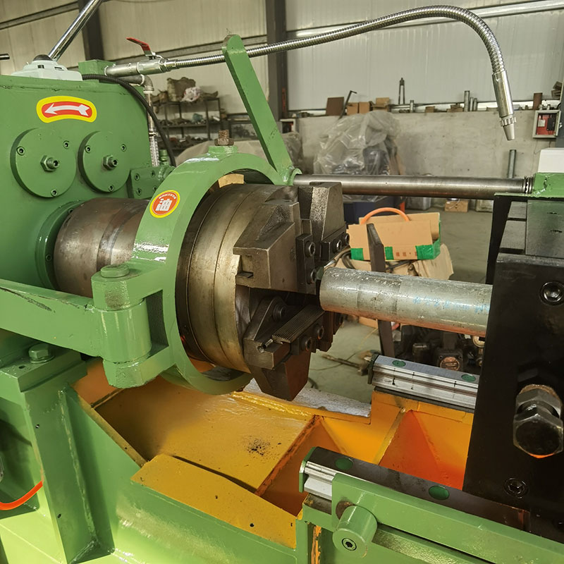 Hot-selling 65mm Solid Steel Bar Threading Machine Automatic Bolt Screw Round Bar Threading Machine Thread Cutting Machine