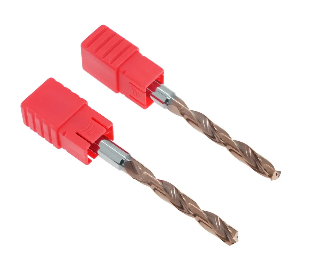 Good Performance 5xd Solid Carbide Drill with 2 Coolant Hole for Metalworking