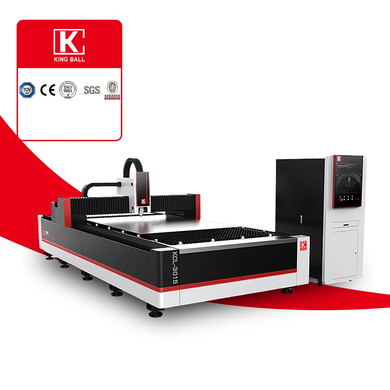 Single Table Fiber Laser Cutting System