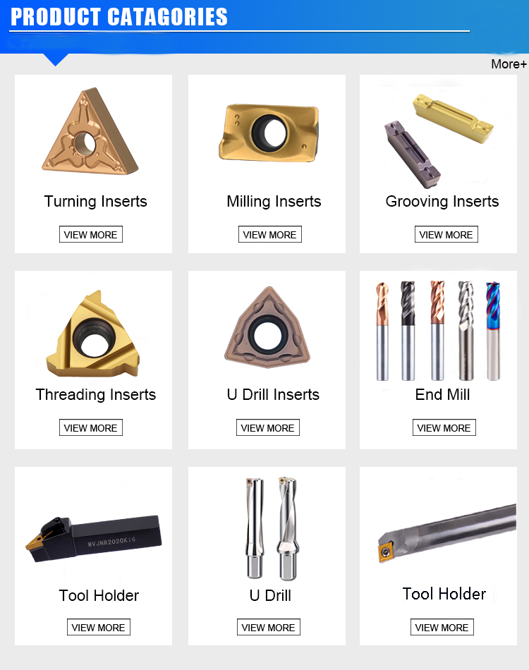 4 Flute CNC Machining Use Cutting Tools Tungsten Carbide End Mill Flat Milling Cutters