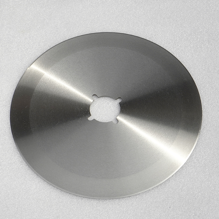 Factory Sale Large Slitting Round Blade Round Cutter Tungsten Carbide Circular Cutting And Bundling Knife