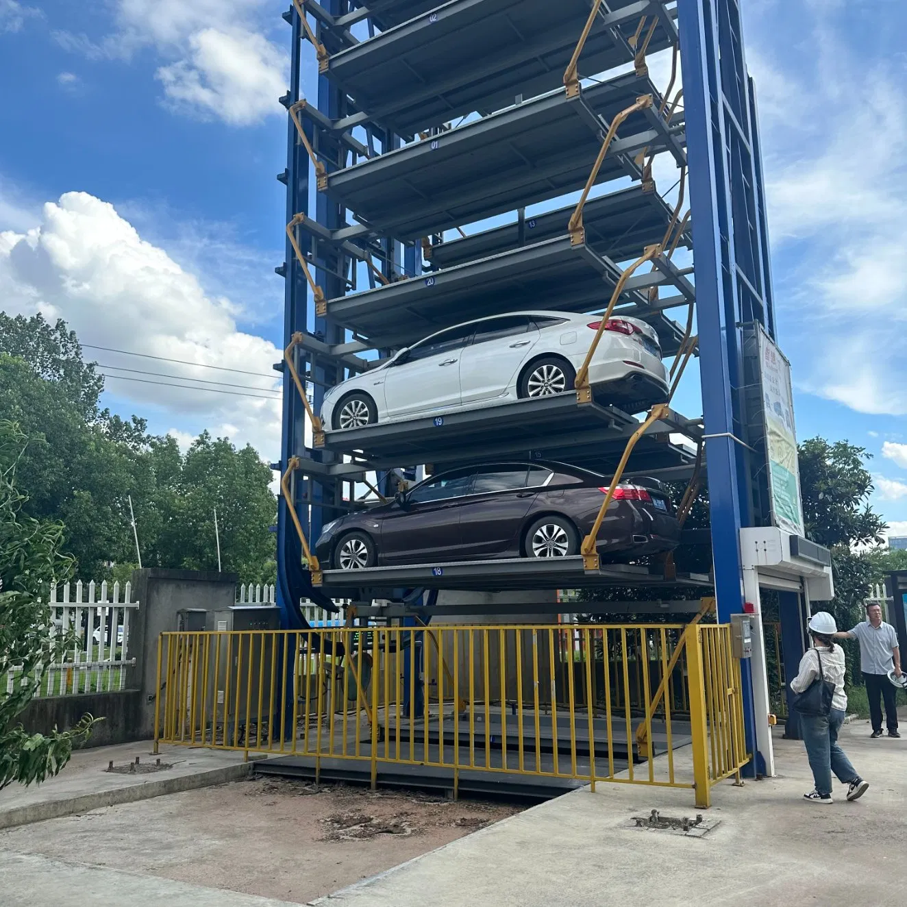 CE-Certified Smart Rotary Car Parking System – Heavy-Duty Vehicle SUV Elevating Parking System with Auto-Positioning for Garage Equipment