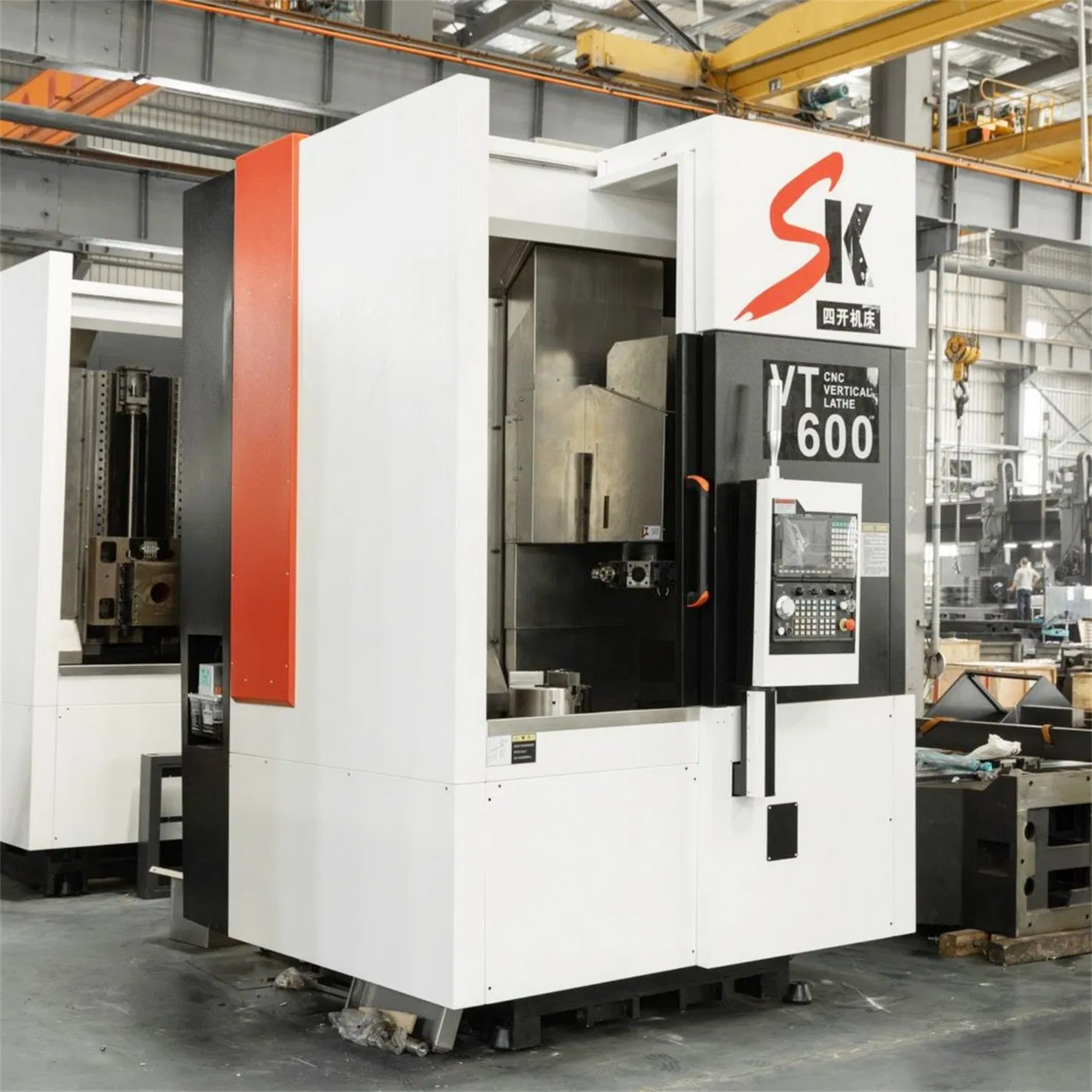 Metal Turning CNC Vertical Lathe Knd CNC System for Automobile Manufacturing Industry