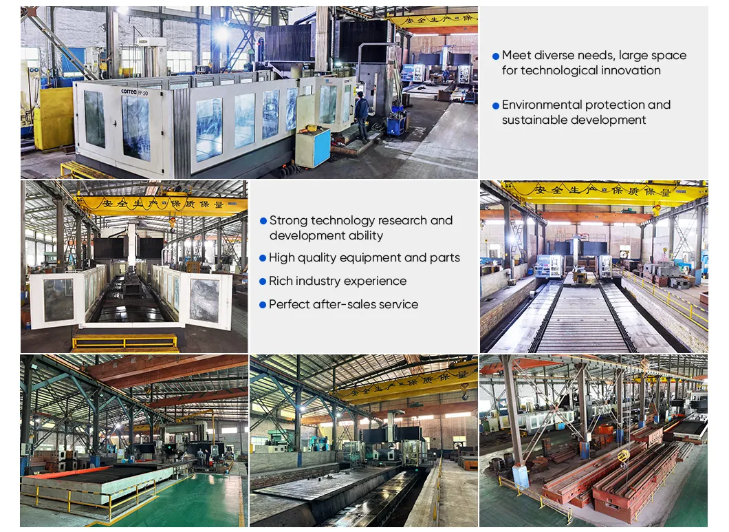 High Precision Vertical Lathe Machine and Horizontal Boring Milling System
