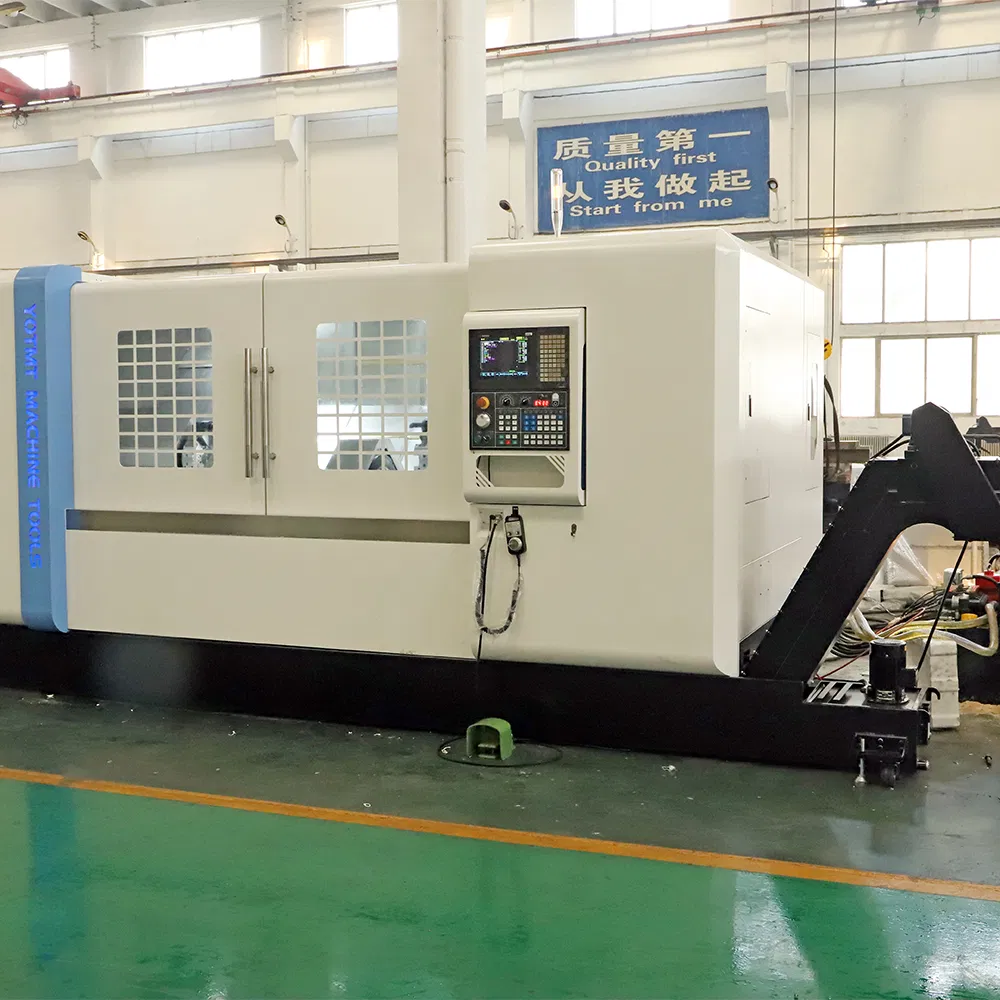 Precision Double Turret CNC Lathe Featuring GSK Control System