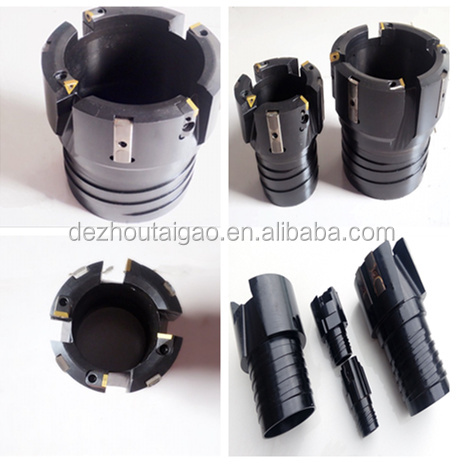 High Quality Trepanning Tools Deep Hole Drill Head with Inserts and Guide Pads Manufacturer