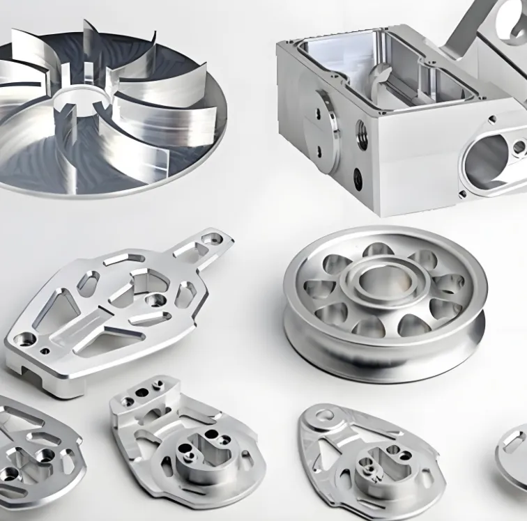 5 Axis Steel Alloy Machined Machinery Accessories for CNC Cutting