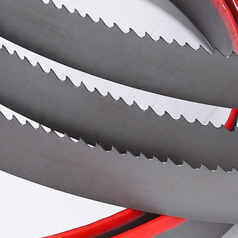 Industrial Heat-Resistant TCT Band Saw Blades-White Finishing OEM Customizable for Difficult-to-Cut Metal Materials