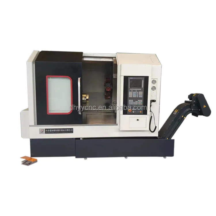 Slant Bed CNC Lathe Tck56y Fanuc GSK System with Tailstock Y Axis