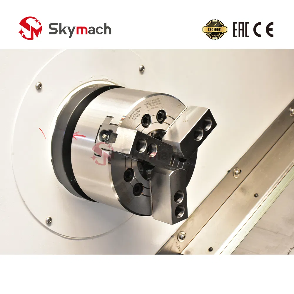 Aerospace-Grade Br160ldy CNC Lathe - Heavy Duty Slant Bed Design with Live Tooling for Precision Components