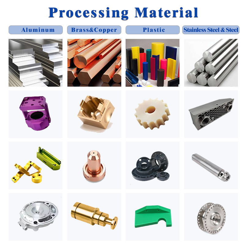 High-Precision CNC Machining Accessories for Lathe and Milling