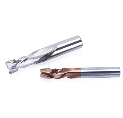 Weix Machine Cad Cam Lathe Sharpening 2 Flutes Compression Tungsten Carbide End Milling Cutter Wood Cnc Tools Bit For Cnc Router