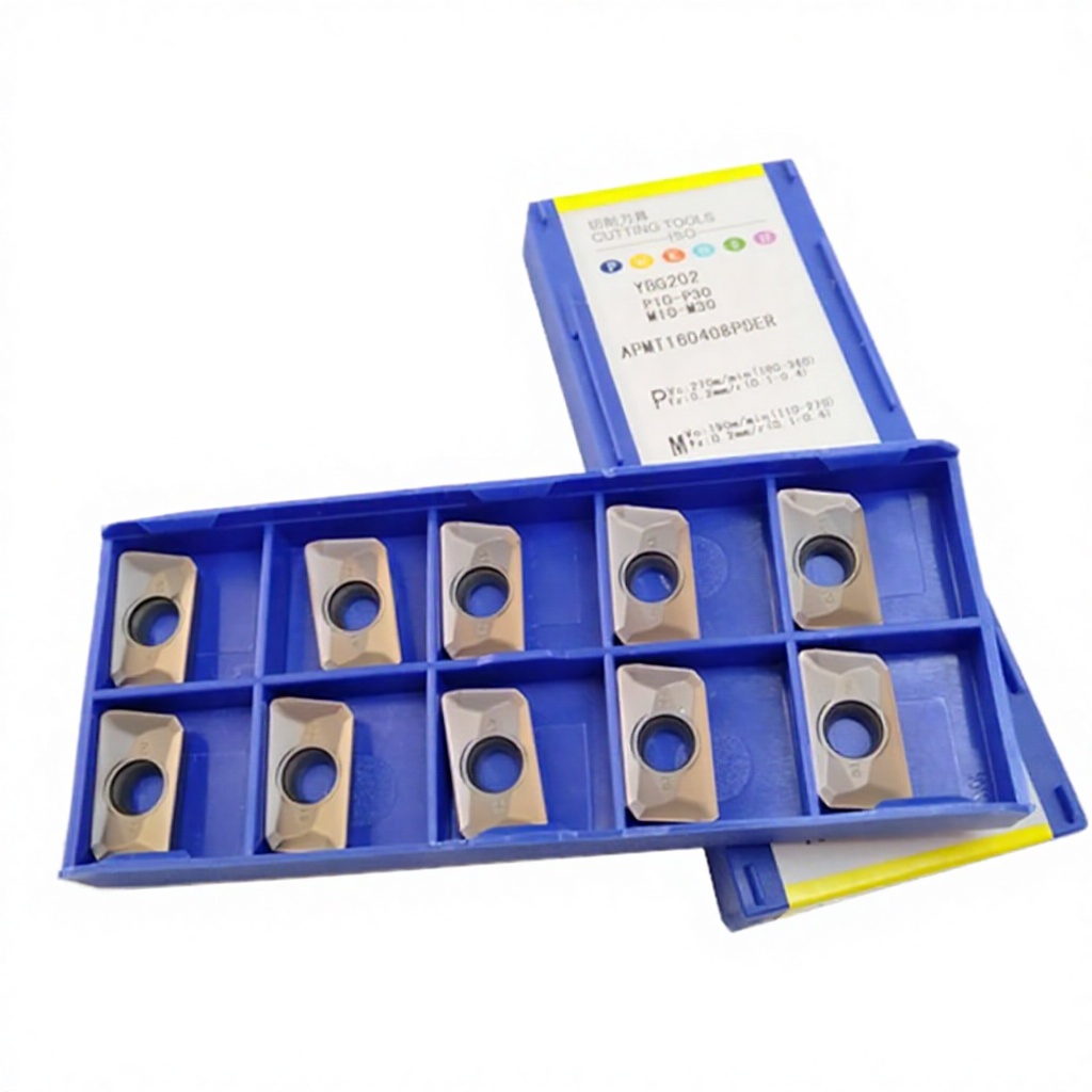 ZISOURCE APMT1135 Diamond Milling Cutter AlTin Coated Carbide Insert for CNC Machining Center