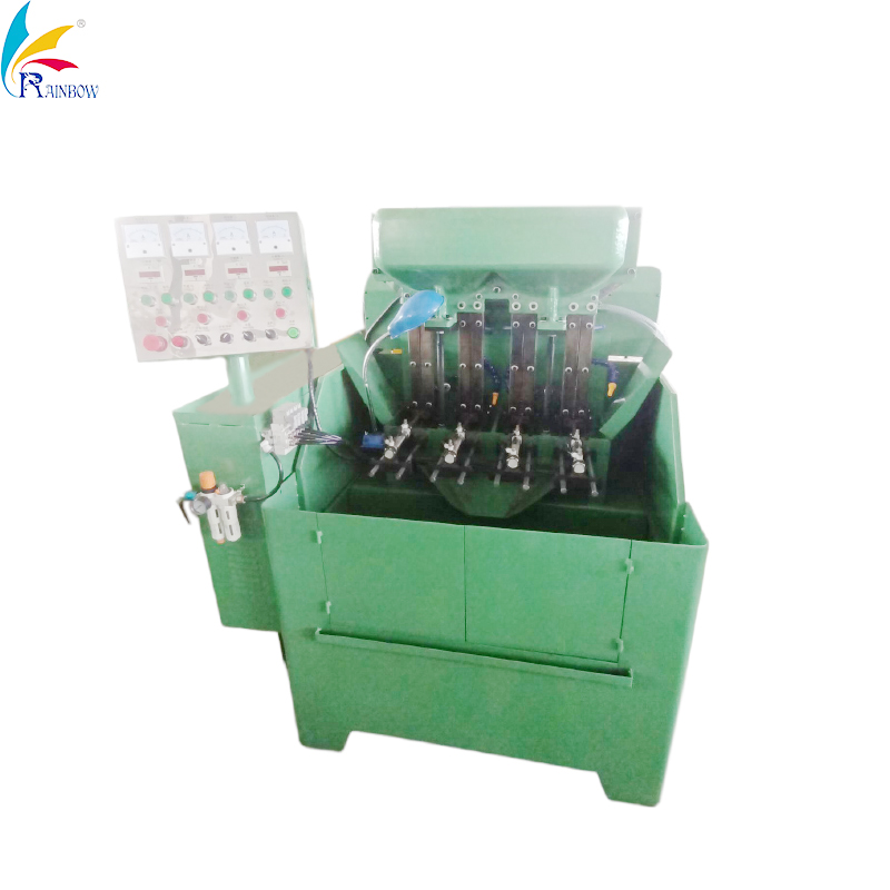 2025 Hot Sale Automatic Thread Cutting Machine 4 Spindle Small and Big Nut Tapping Machine