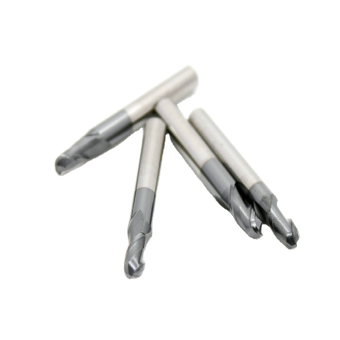 Dohre Hrc55 Long Lifespan Cnc Machine Cutting Tools 2 Flutes Ballnose End Mill