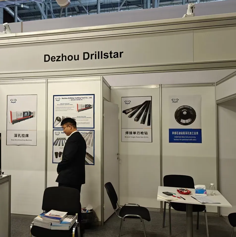 BTA Deep Hole Drilling Tools & Systems with High Removal Rate