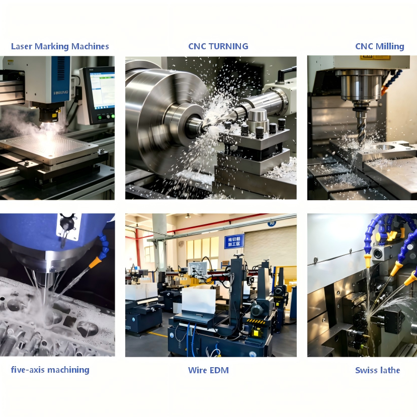 Metal Milling CNC Machine Tool Parts Kit Precision Stainless Steel And Brass Processing Factory Non-Standard Components
