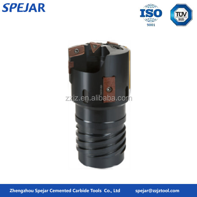 Spejar BTA Clip and Welded Type Deep Hole Drill Bits 31.8-120mm Diameter 100mm Length Black Oxide/Zinc Finish ISO9001 Certified