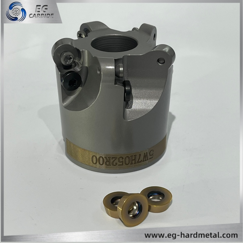 Indexable Milling Cutter for CNC Metal Processing