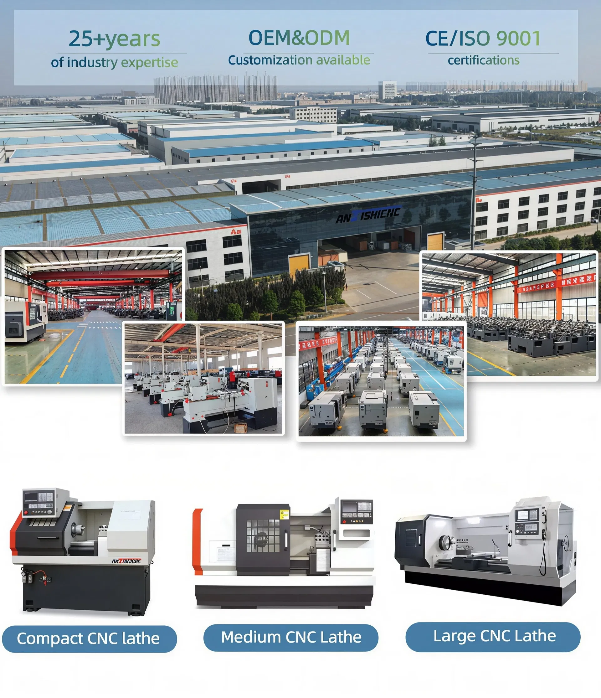 Metal Lathe CNC System for Mechanical Industry