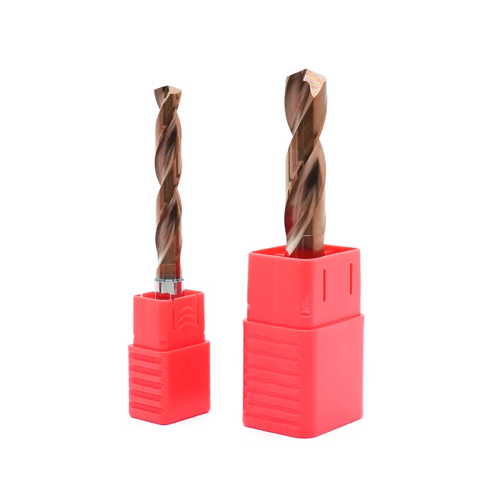 Good Performance 5xd Solid Carbide Drill with 2 Coolant Hole for Metalworking