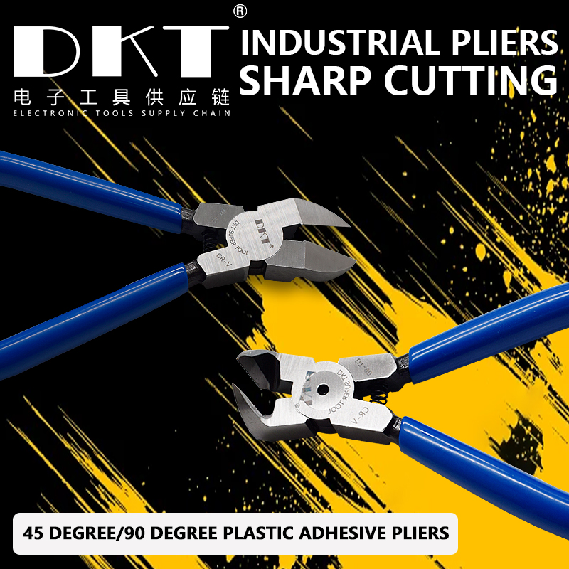 High Carbon Steel Precision Gate Cutters Thin Blade Micro Side Nippers for Plastic Model & Electronics Precision Work