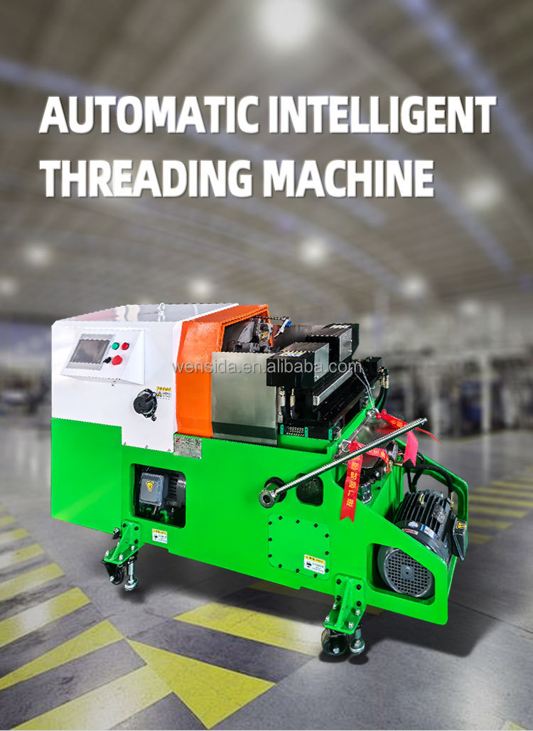 Fully automatic threading machine
