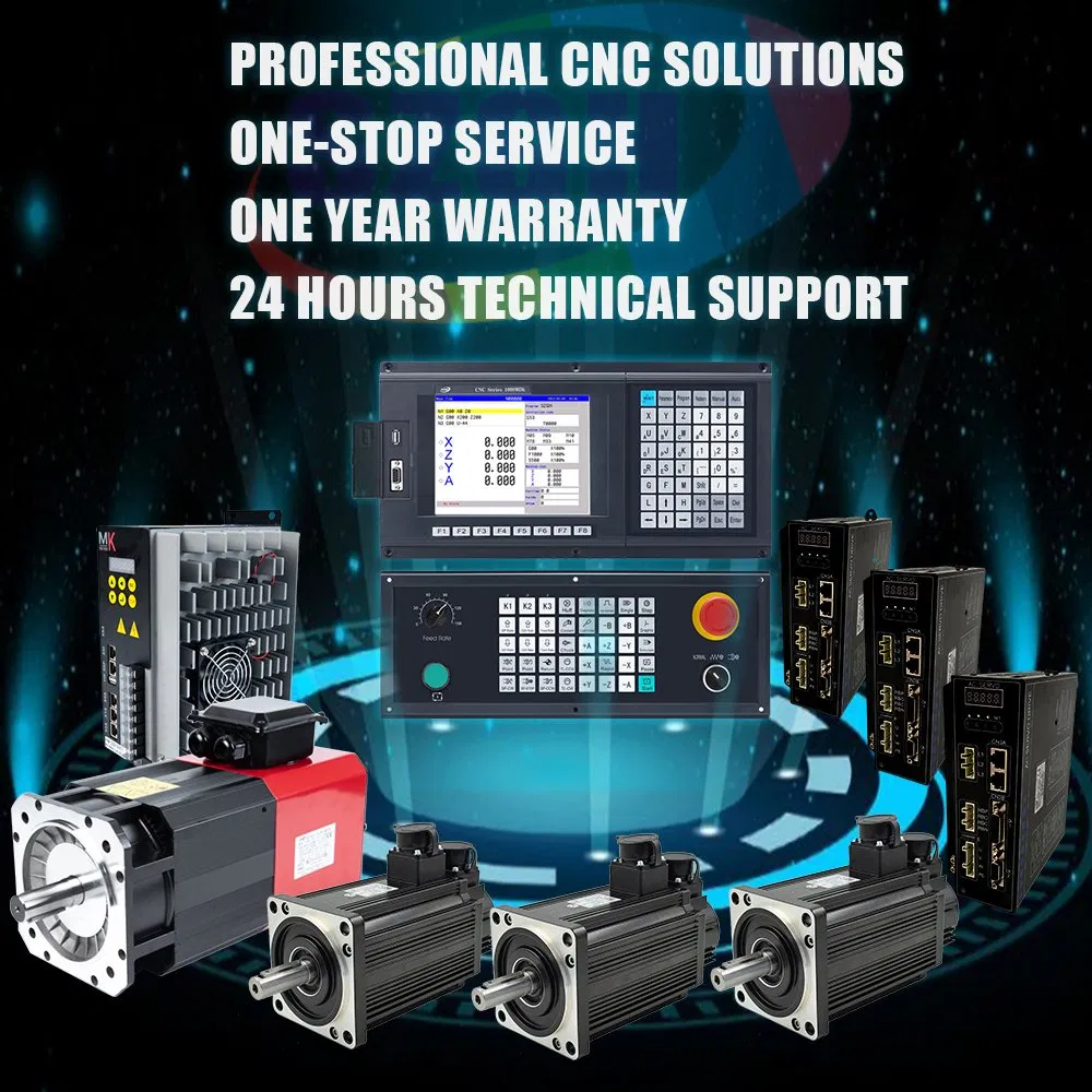 CNC System for Turning 4 Axis Lathe Controller Built-in Screw Compensation with USB for Grinding Machine with Electric Turret&Binary Code Turret&Special Turret