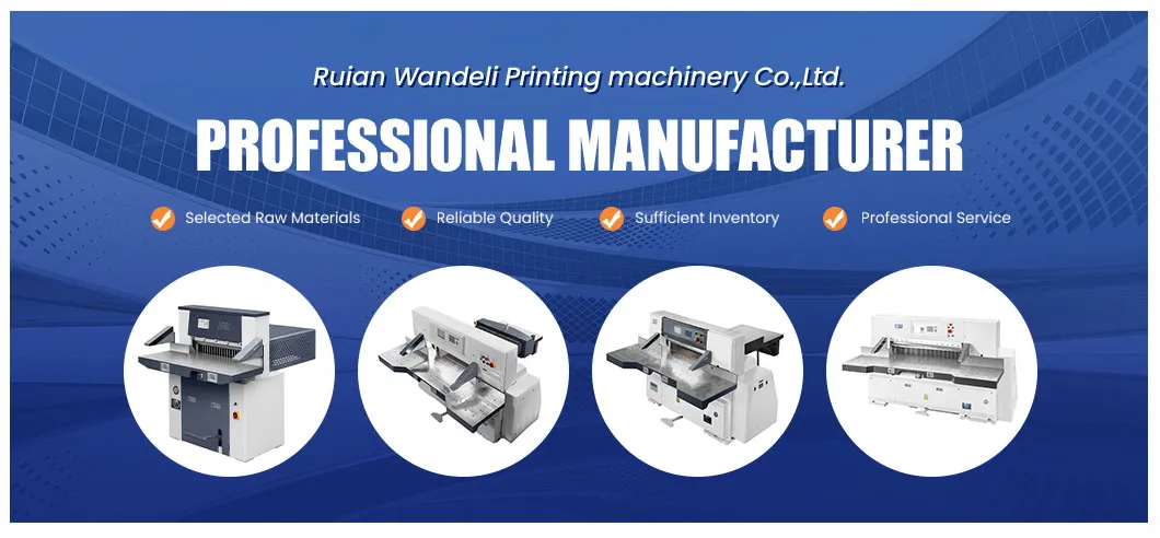 Heavy Duty Paper Cutting System with Jogger and Unloader for Packaging