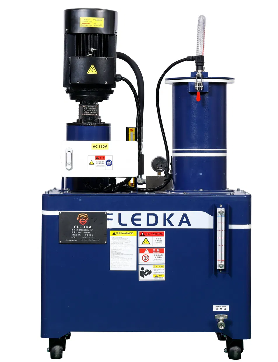 Strong Output Coolant System for Efficient Cutting Fluid Filtration