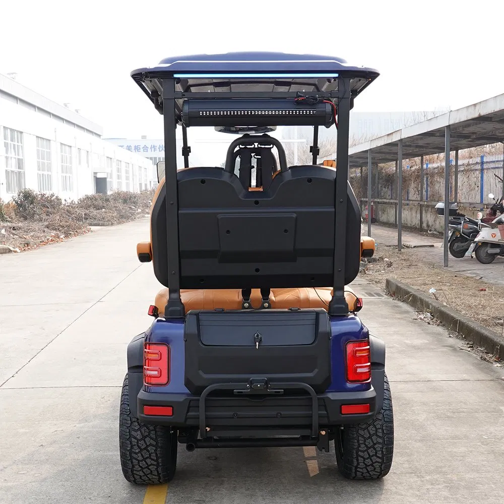 Electric Sightseeing Hungting off Road Club Car 2/4/6/8 Seater Seat 48V/72V Golf Cart Manufacturer