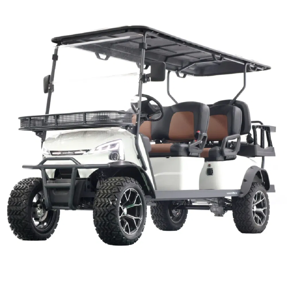 Marshell 6-Seater Electric Golf Cart with Lithium Battery Golf Buggy Car