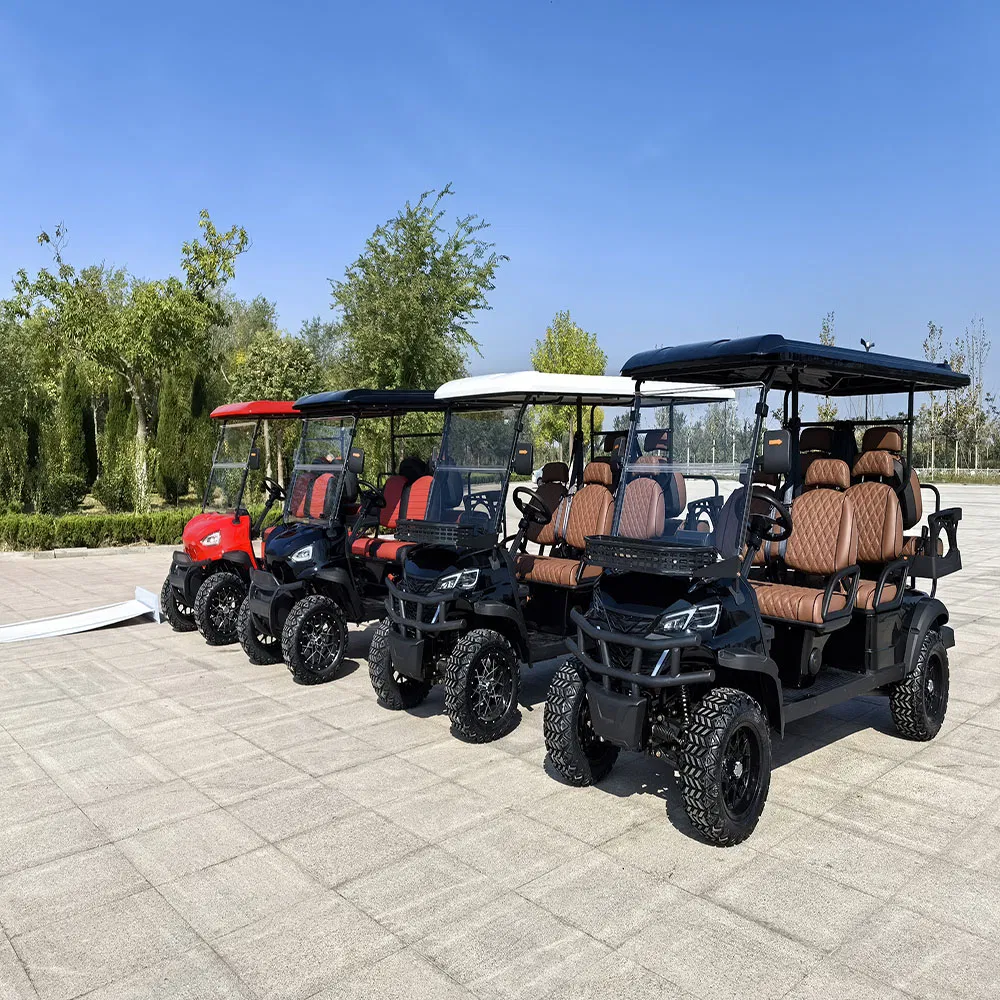 Electric Utility Golf Cart Vehicle 4 Seater Golf Cart