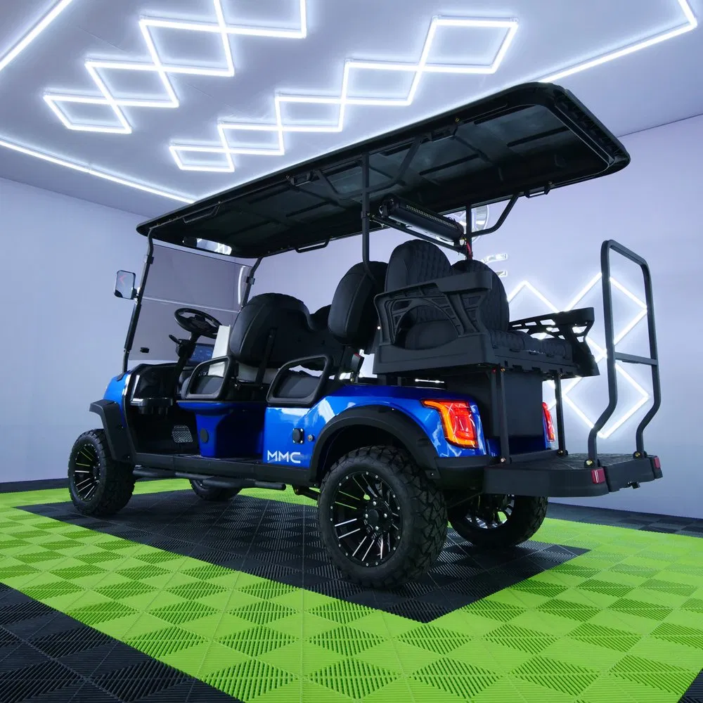 Electric Golf Car 2 4 6 Seater Street Legal 4X4 Luxury Golf Cart with Rechargeable 48V Lithium Battery Accept ODM OEM Custom