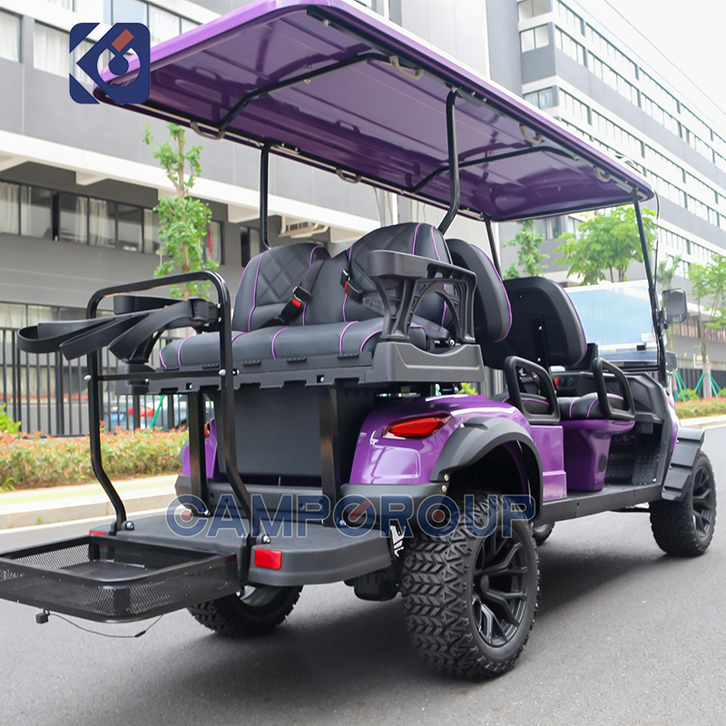 6 Seater Utility Vehicle Electric Golf Cart Factory Direct Golf Carts Gas Powered